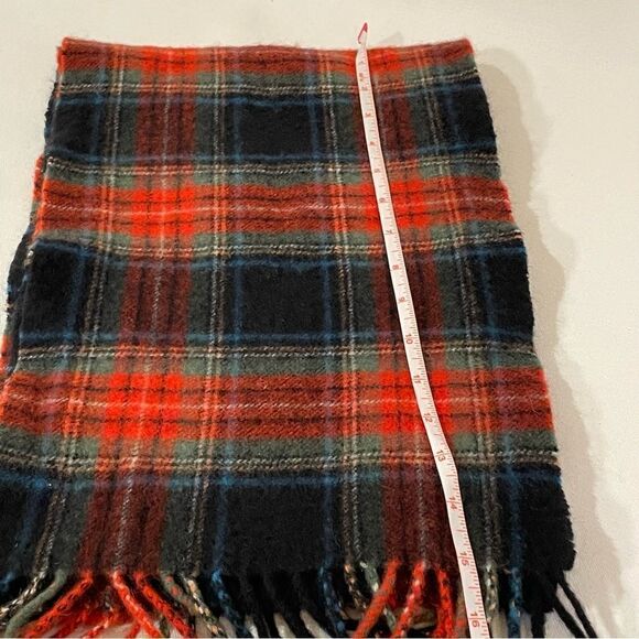 Plaid cashmere scarf  - Picture 6 of 7